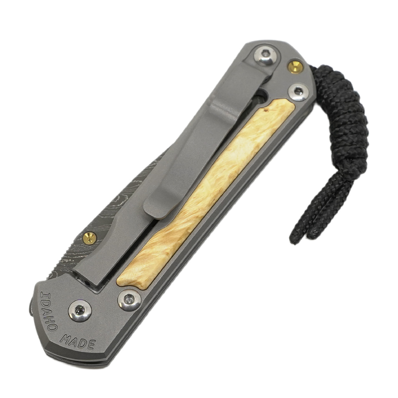 Chris Reeve Small Sebenza 31, Titanium Handle w/ Box Elder
