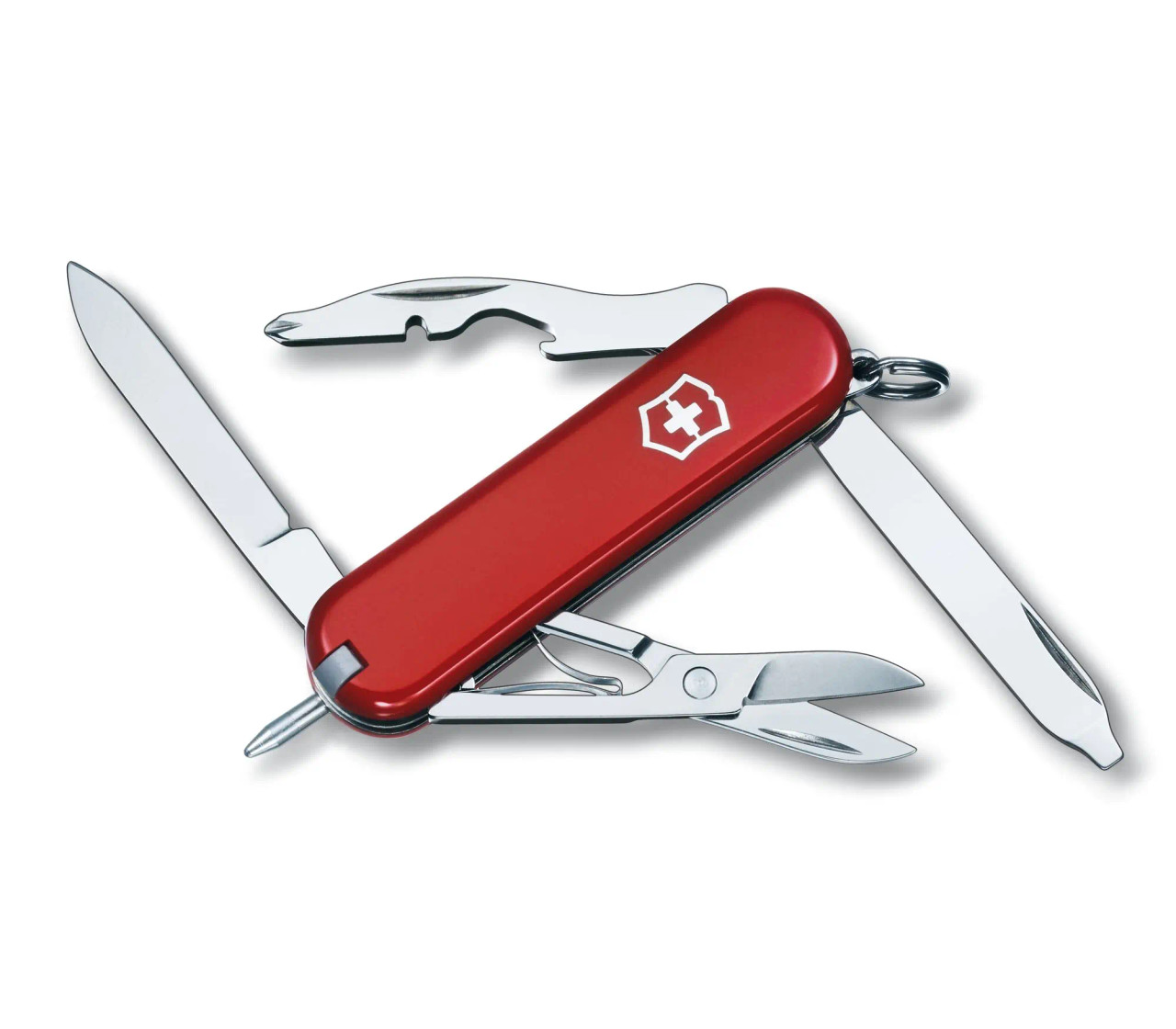  Victorinox Swiss Army Huntsman Pocket Knife, Red : Tools & Home  Improvement