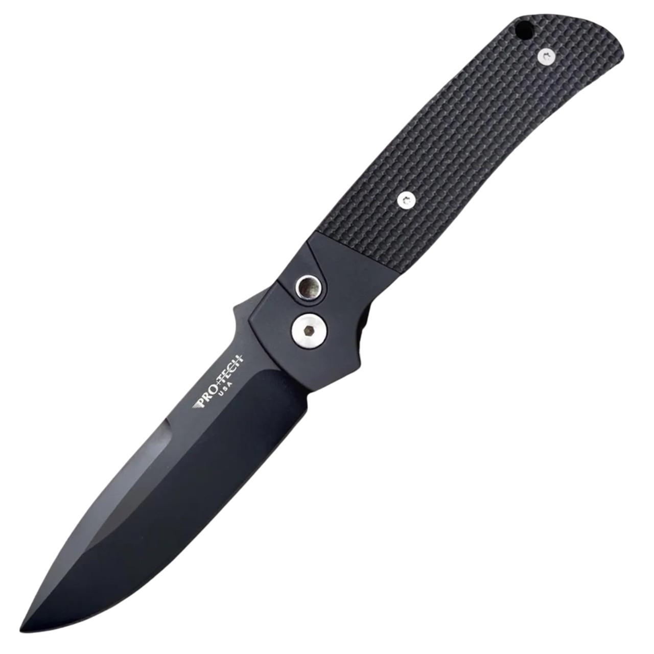 Pro-Tech Terzuola ATCF - Black Aluminum w/ G-10 Inlay / DLC CPM