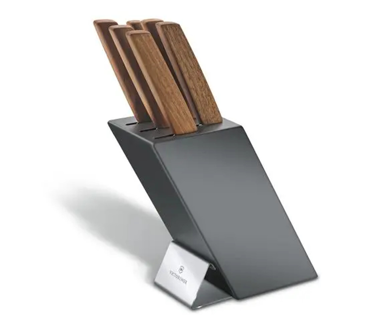 Victorinox Swiss Modern Wood 6-Piece Knife Block Set