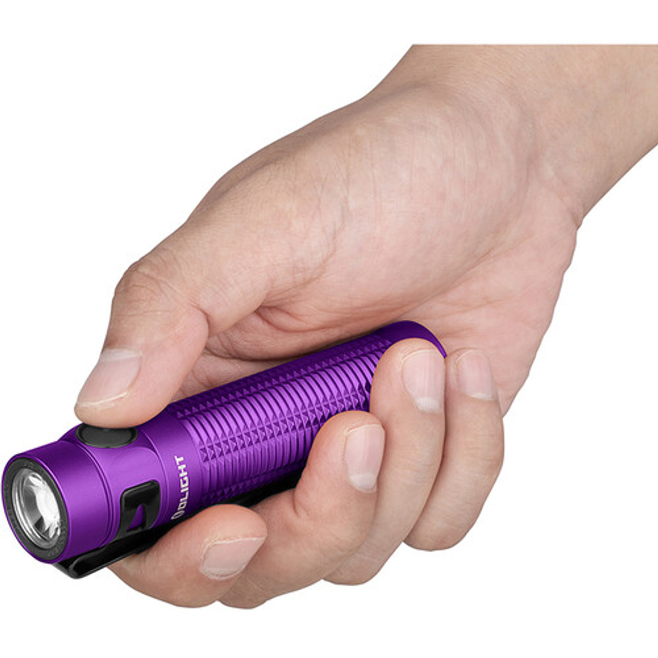 オーライト　Olight Baton 3 Pro パープル Olight Baton 3 Pro Purple Rechargeable Flashlight 2500 Lumens