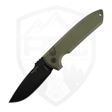 Pro-Tech Rockeye, Textured Black Aluminum / Smoke Grey DLC D2
