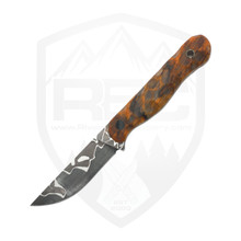Bark River EXT-1 Skinner S45VN Purple Maple Burl