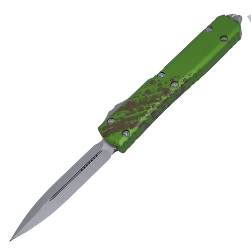 Microtech Ultratech Double Edge, ZombieTech / Stonewash M390 -122-10Z Microtech Ultratech Double Edge, ZombieTech / Stonewash M390 -122-10Z