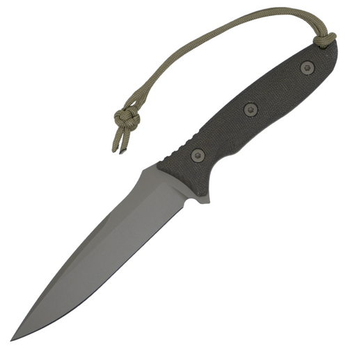 Spartan Blades Moros, Green Canvas Micarta / FDE PVD CPM S45VN - SB53DEGRKYTN