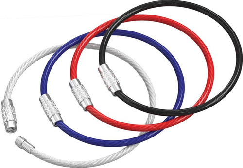 Twist Lock Cable Rings 4pc Asst