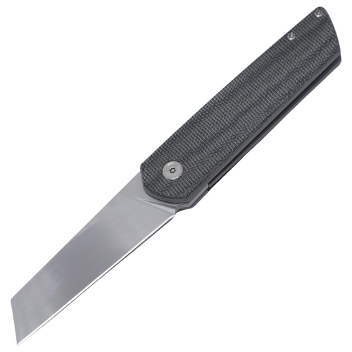 Brian Brown Finch, Black Canvas Micarta / Hand Rubbed M390 - 004