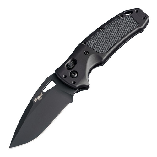 Hogue SIG K320 AXG Pro, Matte Black Aluminum w/ G10 Insert / Black Cerakote CPM S30V -36374