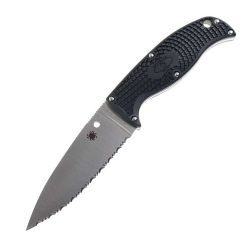 Spyderco Enuff 2 SpyderEdge, Black FRN / Satin VG-10 - FB31SBK2