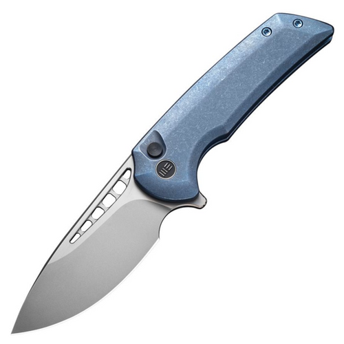 WE Knife Mini Malice,  Blue Anodized Titanium / Stonewash CPM 20CV - 054BL-3