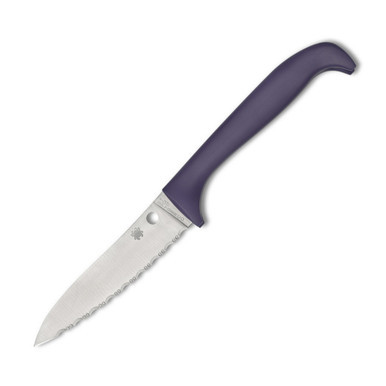 Spyderco Counter Critter, Purple Handle / Spyderedge - K21SPR