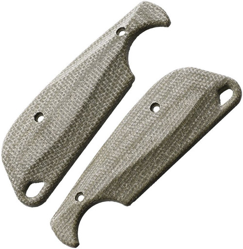 Flytanium CRKT Minimalist Scales, Green Micarta