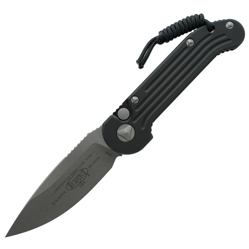 Microtech LUDT, Black Aluminum / Apocolyptic M390 - 135-10AP