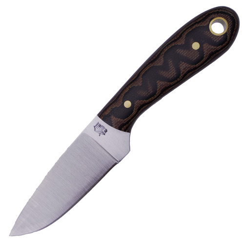 LT Wright Knives Frontier First, Python Micarta / Flat Grind O1