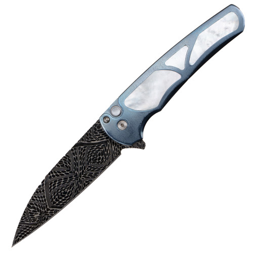 Pro-Tech Malibu Wharncliffe Custom - Bronze Titanium w
