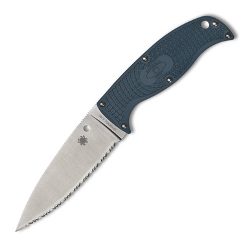 Spyderco Enuff 2 Leaf Blue FRN, SpyderEdge Satin K390 - FB31SBL2K390