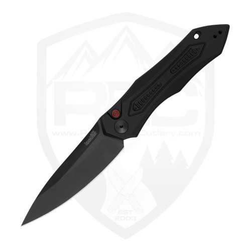 BENT L ACTION 23.24 【希少品】 Kershaw Launch 23, Black Aluminum Scales, Satin CPM-154 Blade - 7305