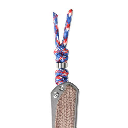 Chris Reeve Lanyard, Liberty w/ Silver Bead for Large Sebenza