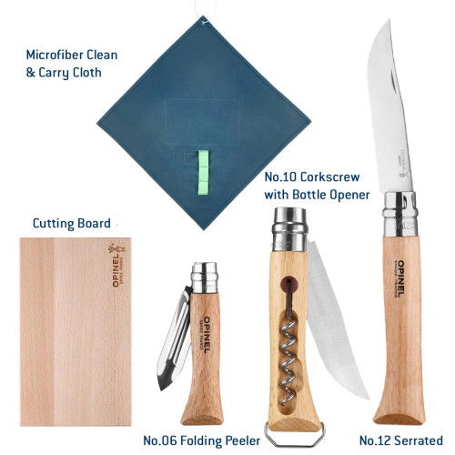 Opinel Nomad Cooking Kit w/ Bottle Opener
