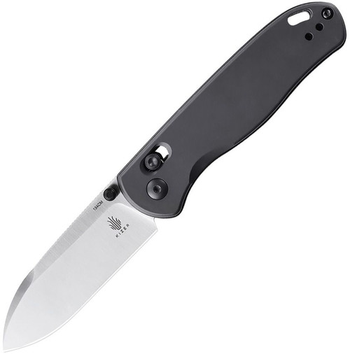 Kizer Drop Bear, Gunmetal Aluminum / Satin 154CM - V3619C1