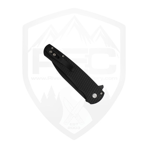 ProTech Malibu Reverse Tanto Battleworn Blue Dragon Scale Aluminum