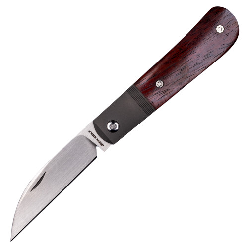 Jack Wolf Knives Laid Back Jack, Rosewood & Titanium / Satin CPM S90V