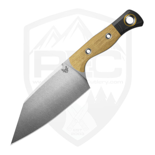 Benchmade Station Knife Maple Valley Richlite, Stonewash CPM 154 - 4010-02