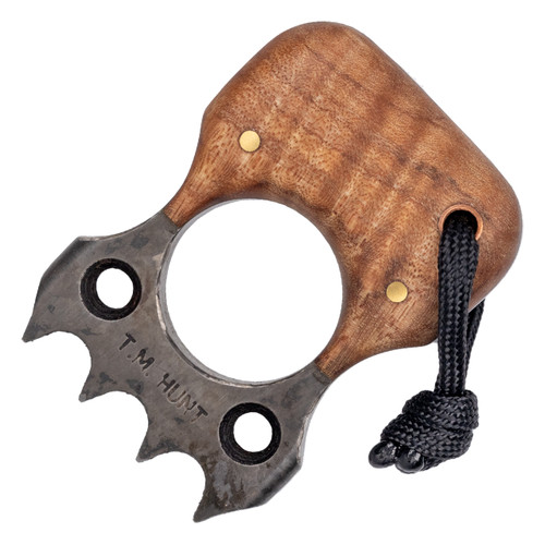 T.M. Hunt Custom Knives Ringpop, Natural Maple / O1 Tool Steel