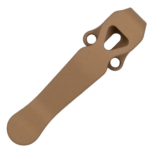 Lynch Northwest Benchmade/Pro-Tech Stubby Clip Replacement, Exclusive REC FDE Cerakote