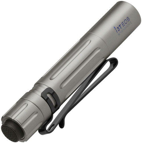 OLIGHT (オーライト) i3T EOS : Ti (チタン) Olight i3T EOS Ti Slim LED Flashlight, 180 Max Lumens (1 x