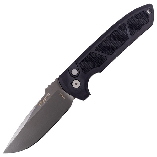 Pro-Tech Rockeye, Textured Black Aluminum / Smoke Grey DLC D2 - LG325-D2