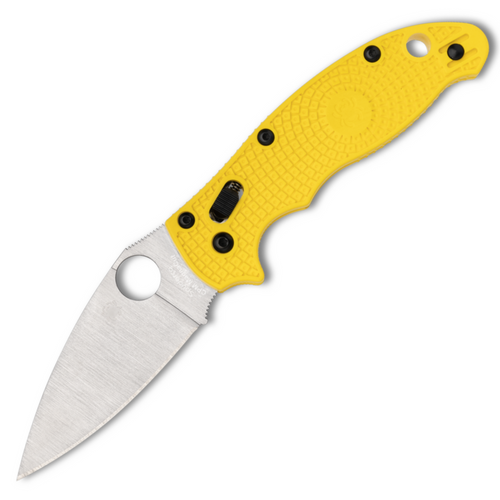 Spyderco Manix 2 Salt, Yellow FRN / Satin CPM MagnaCut - C101PYL2