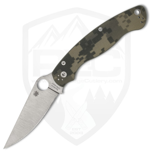 Spyderco Military 2 Camo G10, Satin S30V -  C36GPCMO2