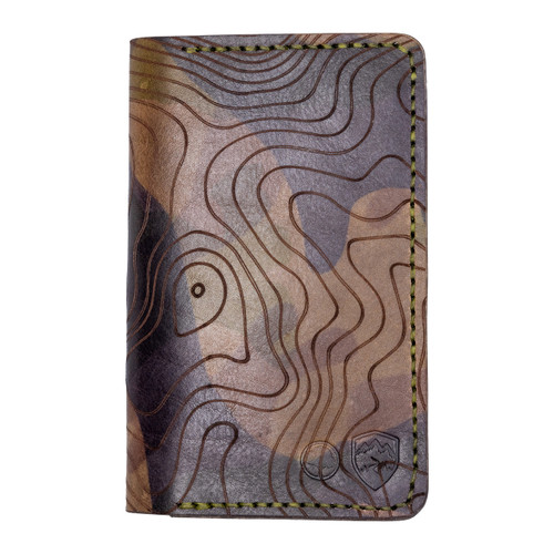 Redeemed Creations Co. x REC Field Notes Passport Cover Camo Topo