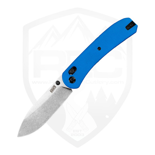 Knafs Lander 2 Blue G10, Stonewash S35VN