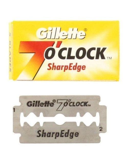 Gillette Platinum 5pk, Legendary DE Gillette Blades