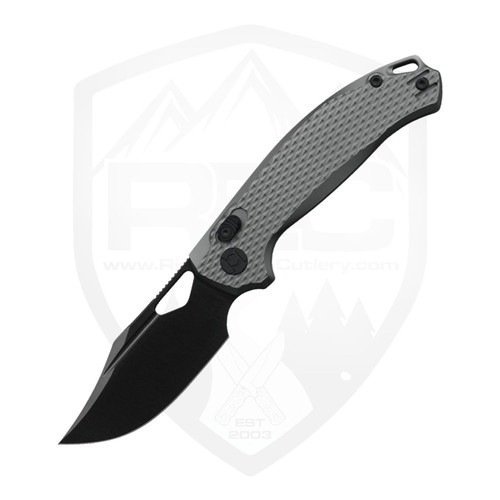 Kunwu Django, Diamond Texture Titanium / DLC Black Elmax - X707T3