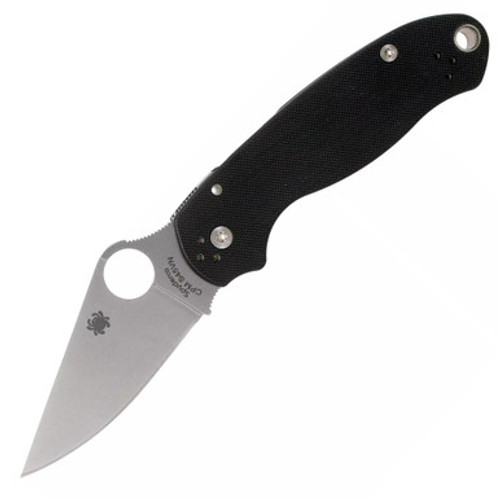 Spyderco Para 3 Black G10, Stonewash S45VN - C223GP
