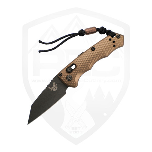 Benchmade Auto Immunity Flat Dark Earth, Black M4 - 2900BK-1
