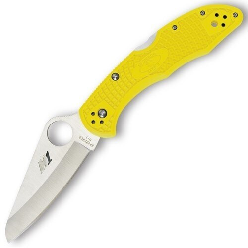 Spyderco Salt 2 Yellow / Satin P/E