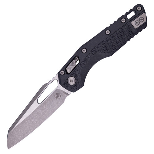 Microtech MSI Ram-Lok, Black Injection Molded Handle / Apocalyptic M390MK - 210T-10APPMBK