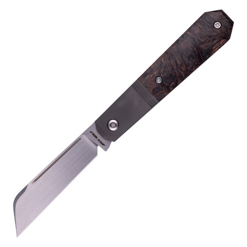 Jack Wolf Knives Midnight Jack Dark Matter Copper / Hand Satin CPM S90V