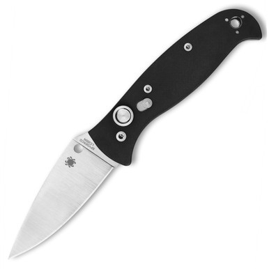 Spyderco Autonomy 2 Black G10 Satin LC200N - C165GP2
