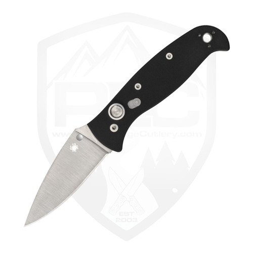 Spyderco Autonomy 2 Black G10 Satin LC200N - C165GP2