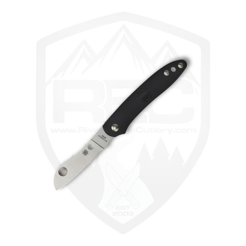 Spyderco Roadie XL | Black Slipjoint Satin M398 - C267BKP
