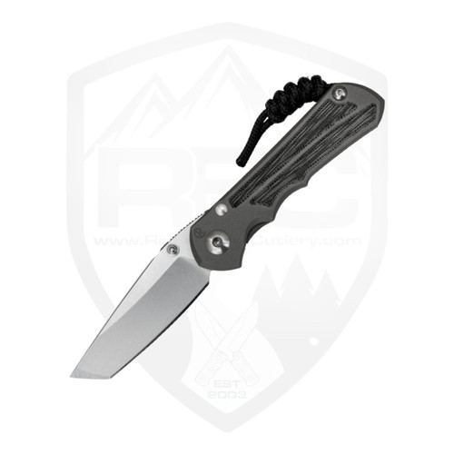 Chris Reeve Knives Small Inkosi Tanto Black Micarta, Stonewash MagnaCut - SIN-1044