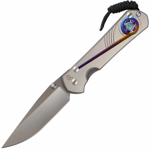 CRK Large Sebenza 31 Unique Graphic Opal Cabochon MagnaCut