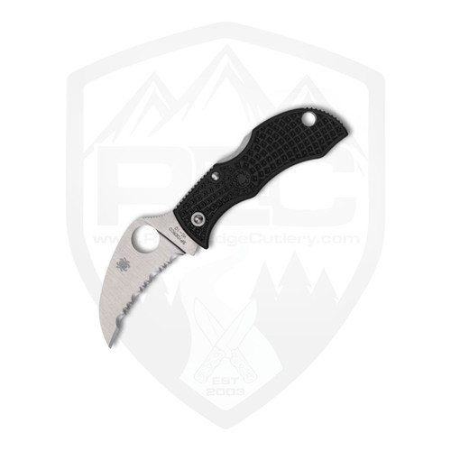 Spyderco Manbug Hawkbill Black FRN Satin VG-10 - MBKHBS
