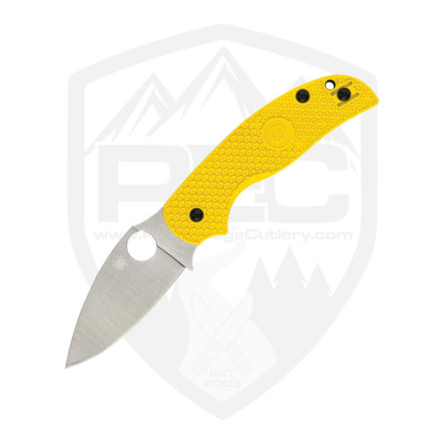 Spyderco Sage 5 Lightweight Salt Yellow FRN Satin MagnaCut - C123PYL