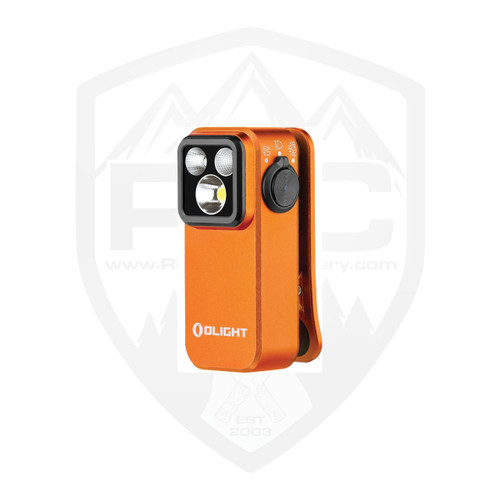 Olight Oclip Pro Flashlight Orange